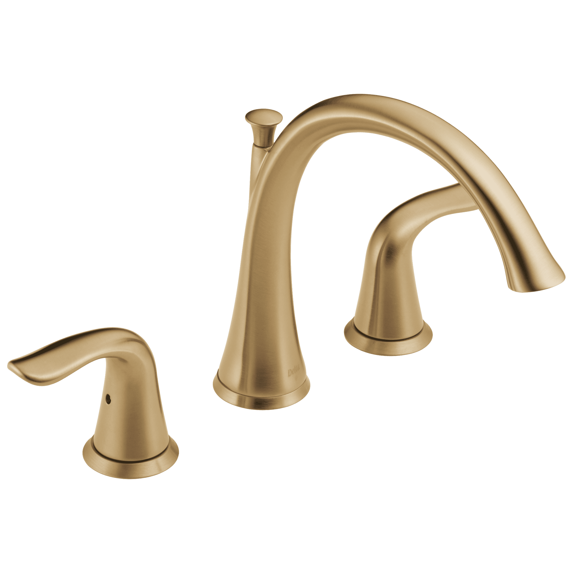Champagne Bronze 16" Widespread Deck Mounted Faucet