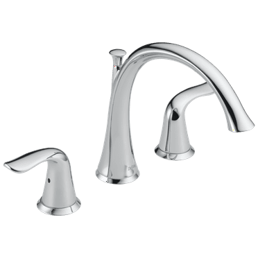 Delta Lahara Roman Tub Trim in Chrome T2738