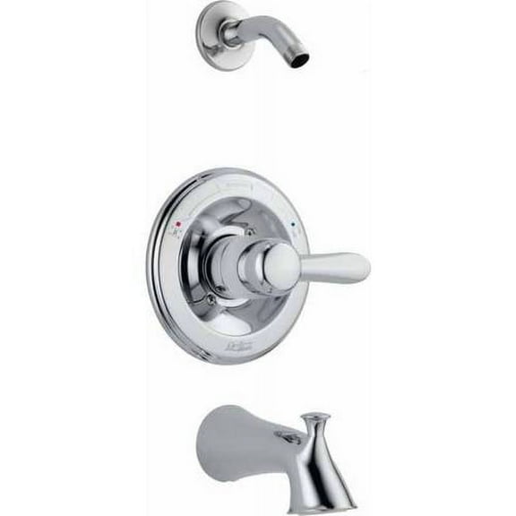 Delta Lahara Shower Faucet without Shower Head, Available in Various Colors
