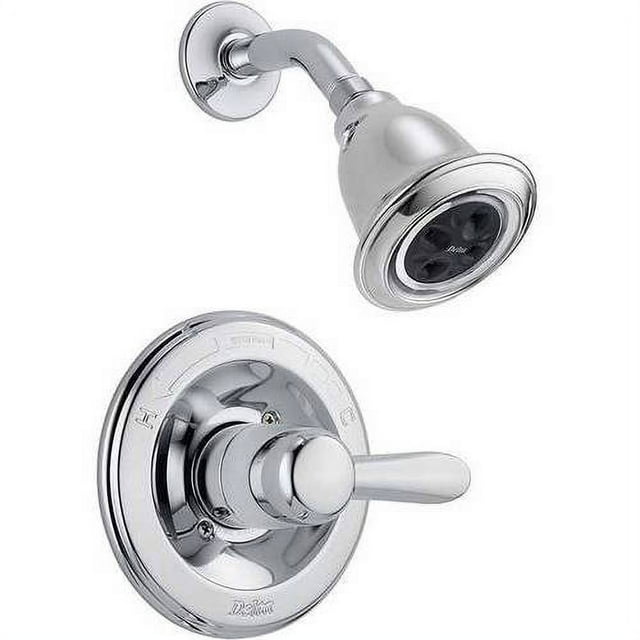 Delta Lahara Single Function Pressure Balanced Shower Trim with H2Okinetic Less Rough-in, Available in Various Colors