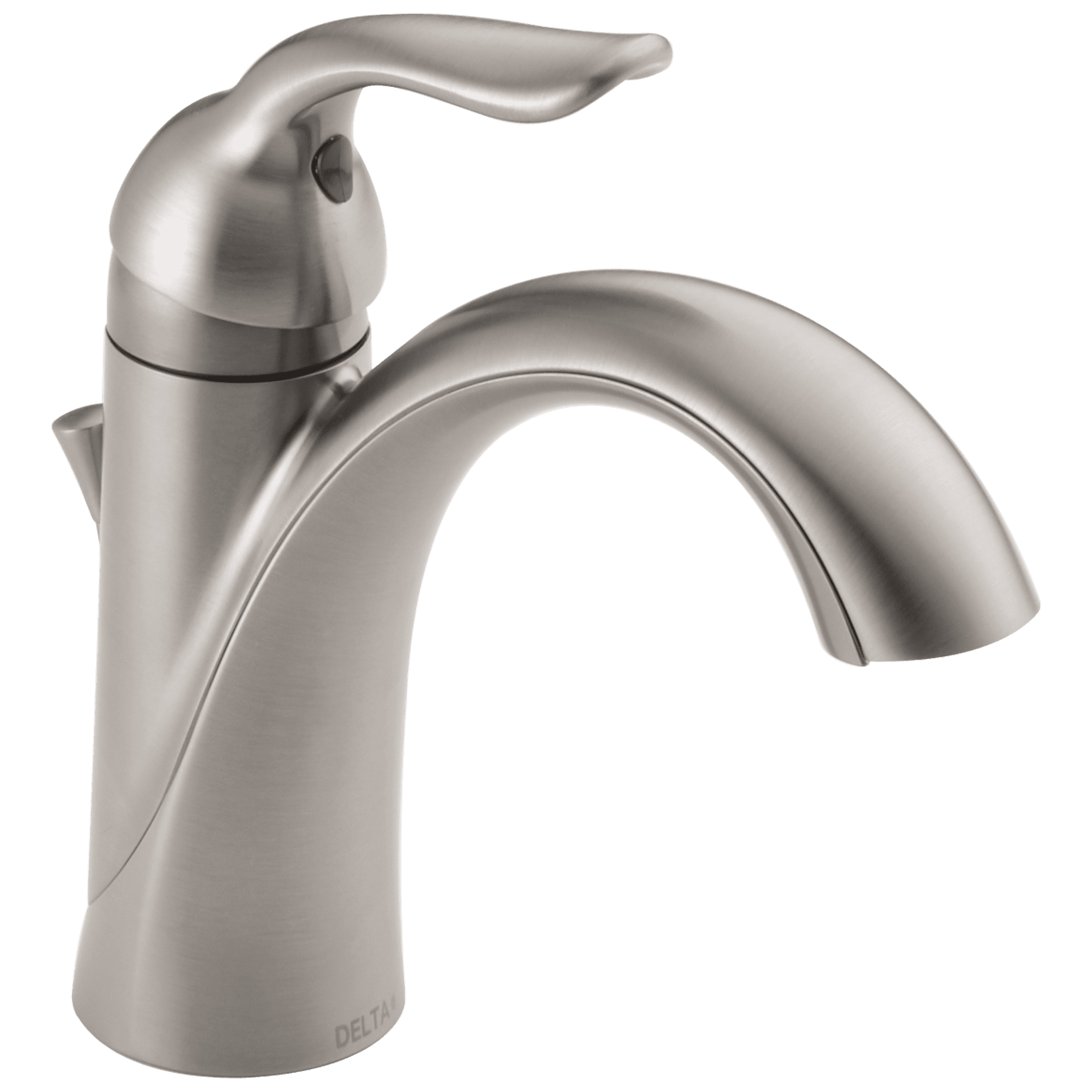 Modern Stainless Steel Single Hole Bathroom Faucet with ADA Compliance