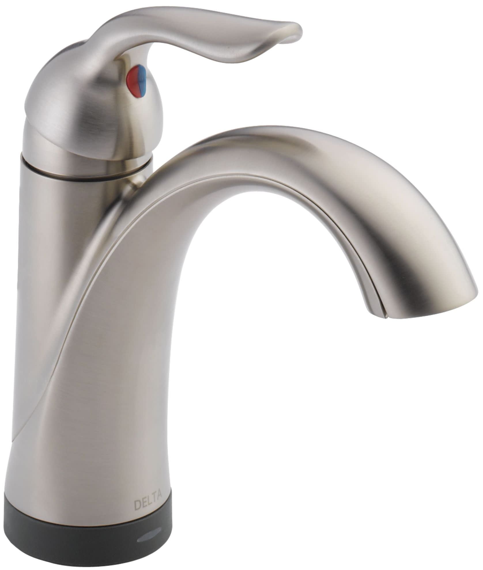 Sleek Stainless Steel Single-Hole Touch Faucet with ADA Compliance