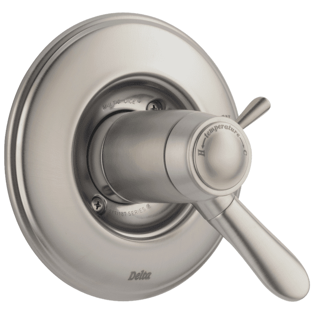DELTA FAUCET Lahara T17T038-SS Tempassure 17T Series Valve Trim, Stainless Steel Finish