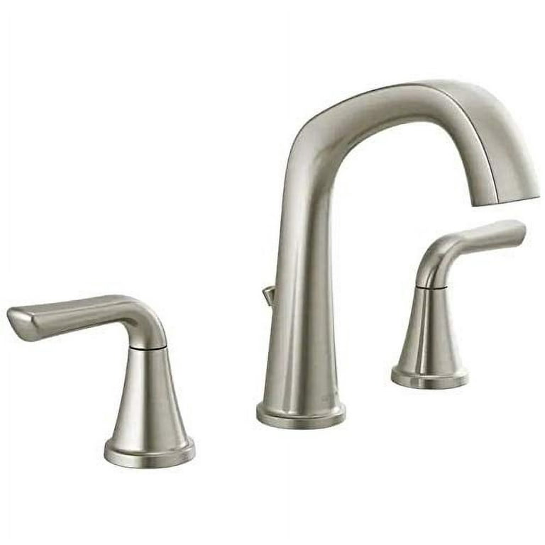 Delta Windemere Oil-Rubbed Bronze 2-handle Widespread WaterSense Bathroom Sink Faucet with Drain Delta Windemere Oil-Rubbed Bronze 2-handle Widespread WaterSense Bathroom Sink Faucet with Drain