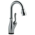 thumbnail image 1 of Delta Leland Single Handle Pull-Down Bar / Prep Faucet with Touch2O Technology, Arctic Stainless, 1 of 6