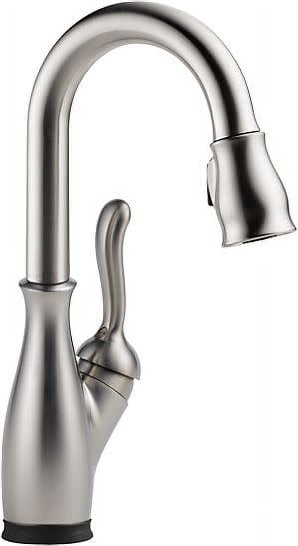 Spotshield Stainless Steel Touchless Bar Faucet with Pull-out Spray