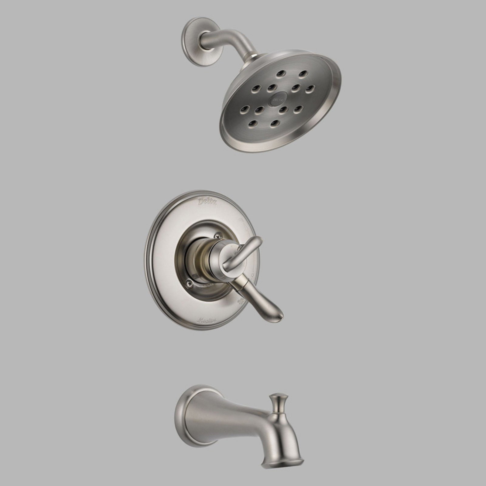 Delta Linden Dual Function Pressure Balanced Bath and Shower Trim with Shower Head