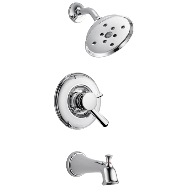 Delta Linden Monitor® 17 Series Traditional Tub & Shower Trim in Chrome