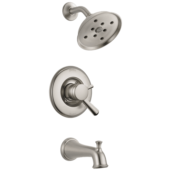 Delta Linden Monitor 17 Series Traditional Tub & Shower Trim in Stainless