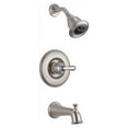 thumbnail image 1 of Delta Linden Single Function Pressure Balanced Bath and Shower Trim with H2Okinetic Shower Head Less Rough-in, Available in Various Colors, 1 of 4