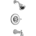 thumbnail image 1 of Delta Linden Single Function Pressure Balanced Bath and Shower Trim with H2Okinetic Shower Head Less Rough-in, Available in Various Colors, 1 of 4