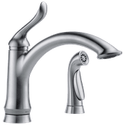 Delta Linden™ Single Handle Kitchen Faucet with Spray