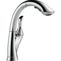 Delta Linden Single Handle Pull-Out Kitchen Faucet, Chrome
