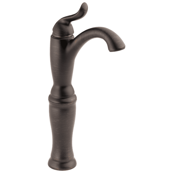 Delta Linden Single Handle Vessel Bathroom Faucet in Venetian Bronze 794-RB-DST