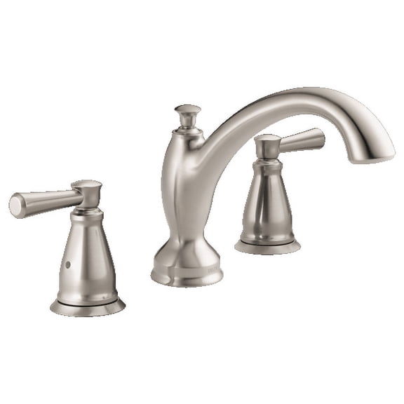 Delta Linden Traditional Roman Tub Trim in Stainless