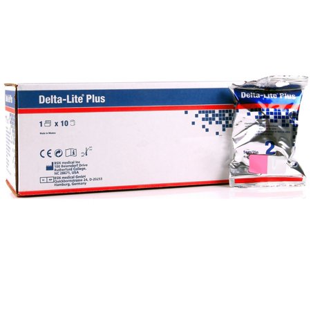 Delta-Lite Plus Cast Tape 2 Inch X 12 Foot Pink 7345855, 10 Ct