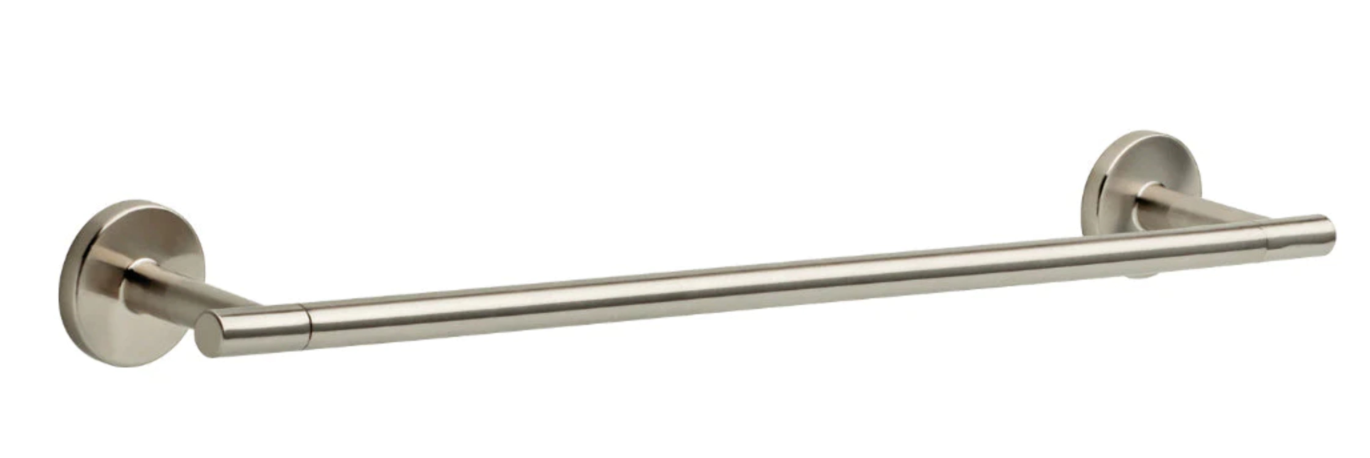Delta Lyndall Satin Nickel Towel Bar 18 in. L Die Cast Zinc