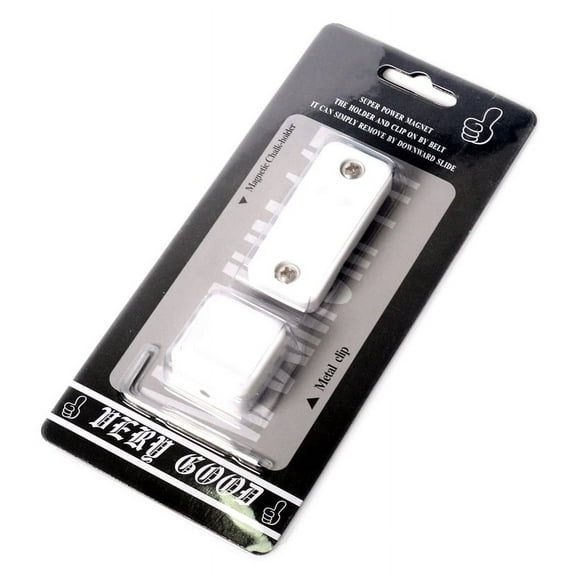 Delta Magnetic Chalk Holder White
