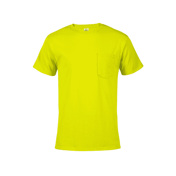 Delta Magnum Weight Men's Short Sleeve Pocket Tee