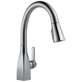 thumbnail image 1 of Delta Mateo Single Handle Pull-Down Kitchen Faucet with Shield Spray Technology in Arctic Stainless 9183-AR-DST, 1 of 7