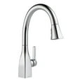 thumbnail image 1 of Delta Mateo Single Handle Pull-Down Kitchen Faucet with ShieldSpray Technology, Chrome, 1 of 7