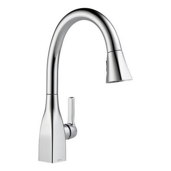 Delta Mateo Single Handle Pull-Down Kitchen Faucet with ShieldSpray Technology, Chrome