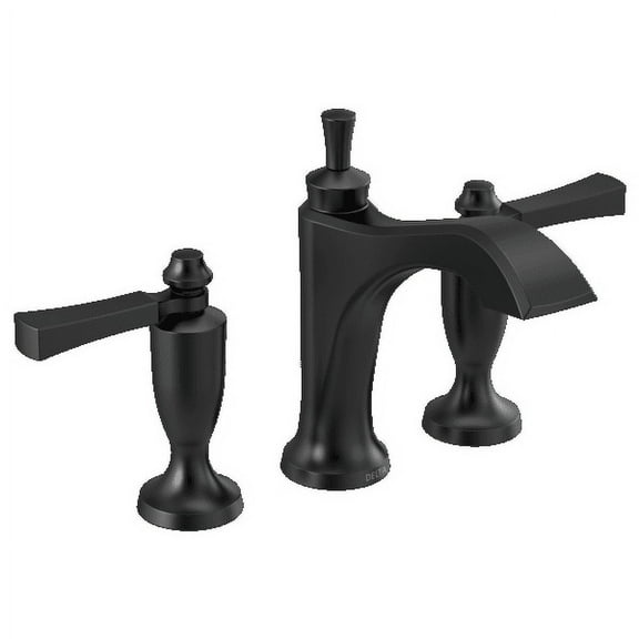 Delta Matte Black Bathroom Sink Faucet