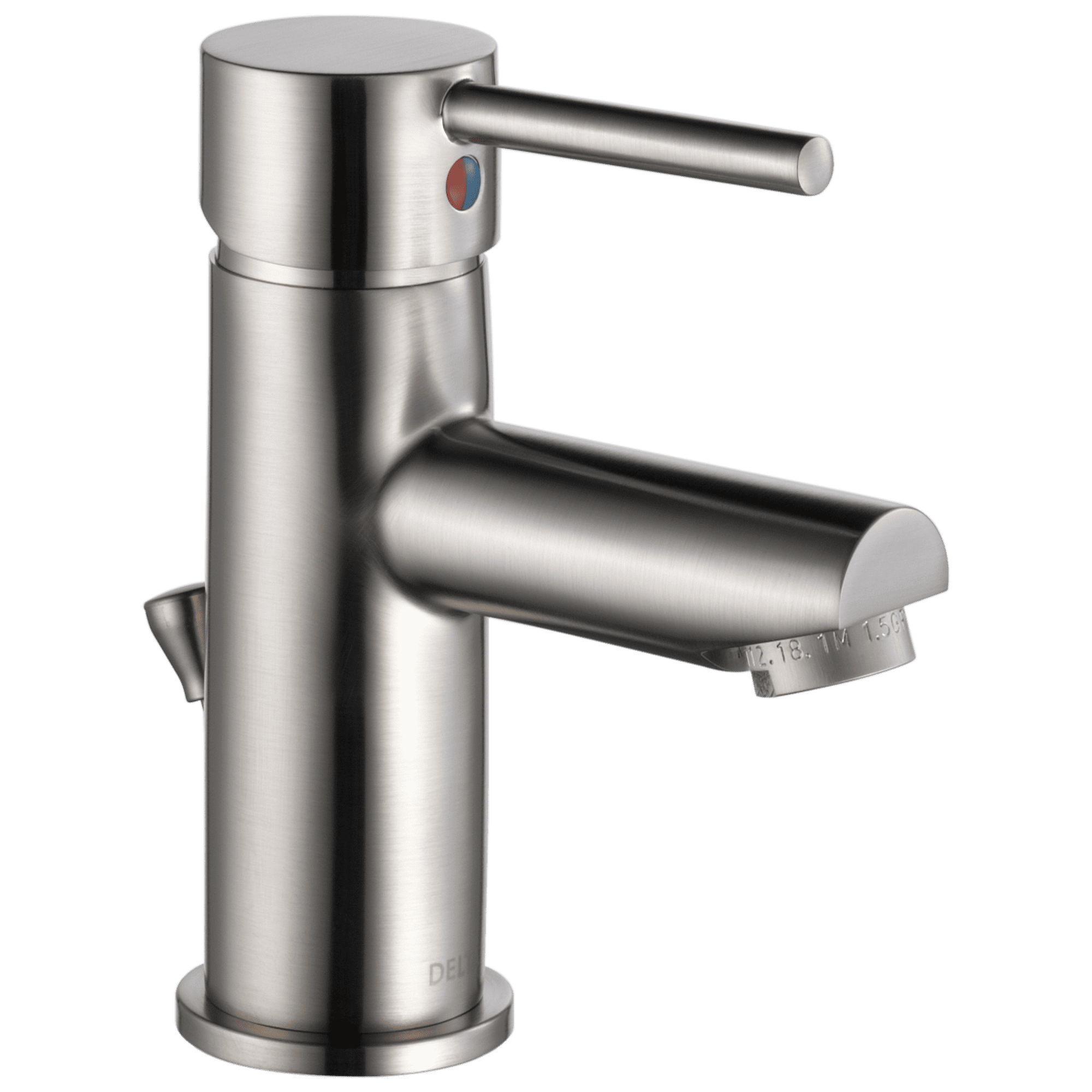 Modern Stainless Steel Single Hole Bathroom Faucet with ADA Compliance