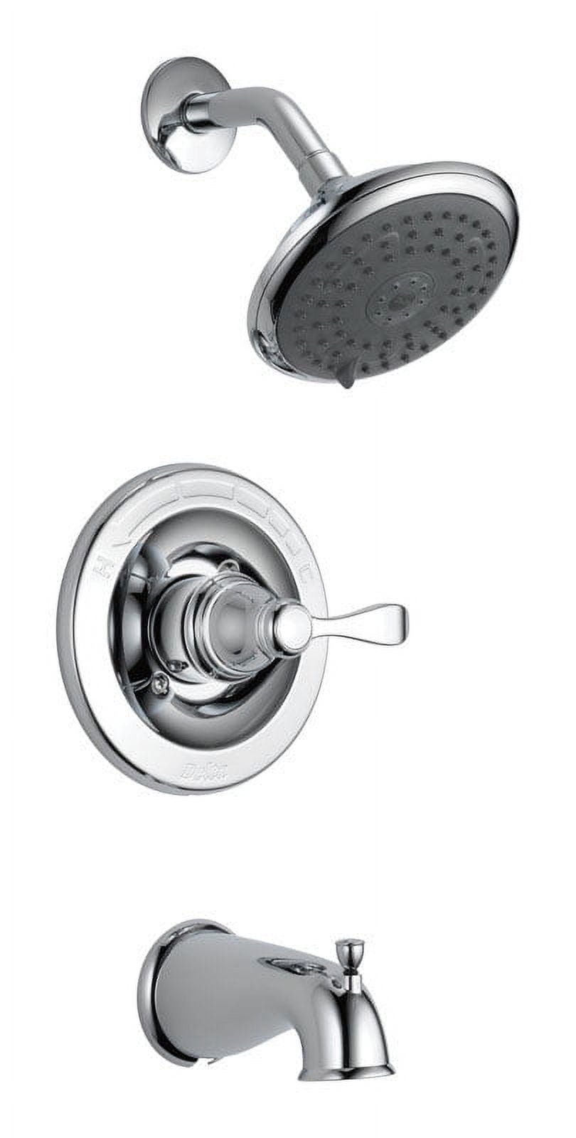 Delta Monitor Porter 1-Handle Chrome Tub and Shower Faucet