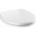 thumbnail image 1 of Delta Morgan Round Closed Front Toilet Seat with NoSlip Bumpers in White 800903-WH, 1 of 12