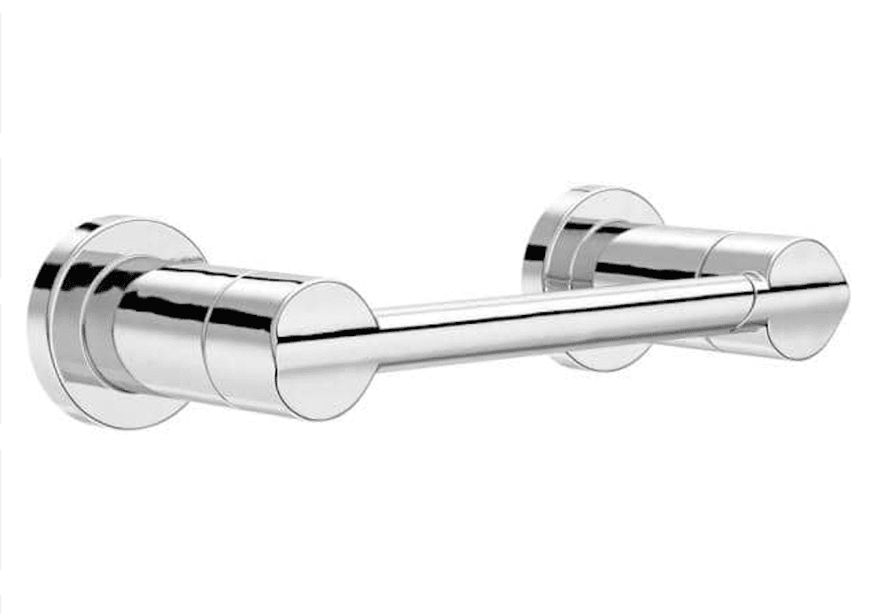 Nicoli Polished Chrome Wall Mount Pivot Arm Toilet Paper Holder