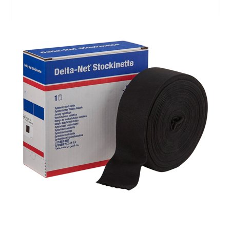 Delta-Net Black Synthetic Compression Stockinette, 2 Inch x 25 Yard (CS/2)