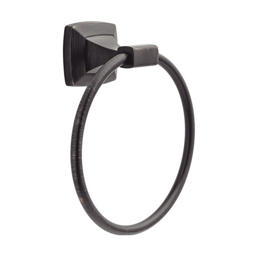 Delta PWD46-VBR Portwood Bath Towel Ring Venetian Bronze Finish
