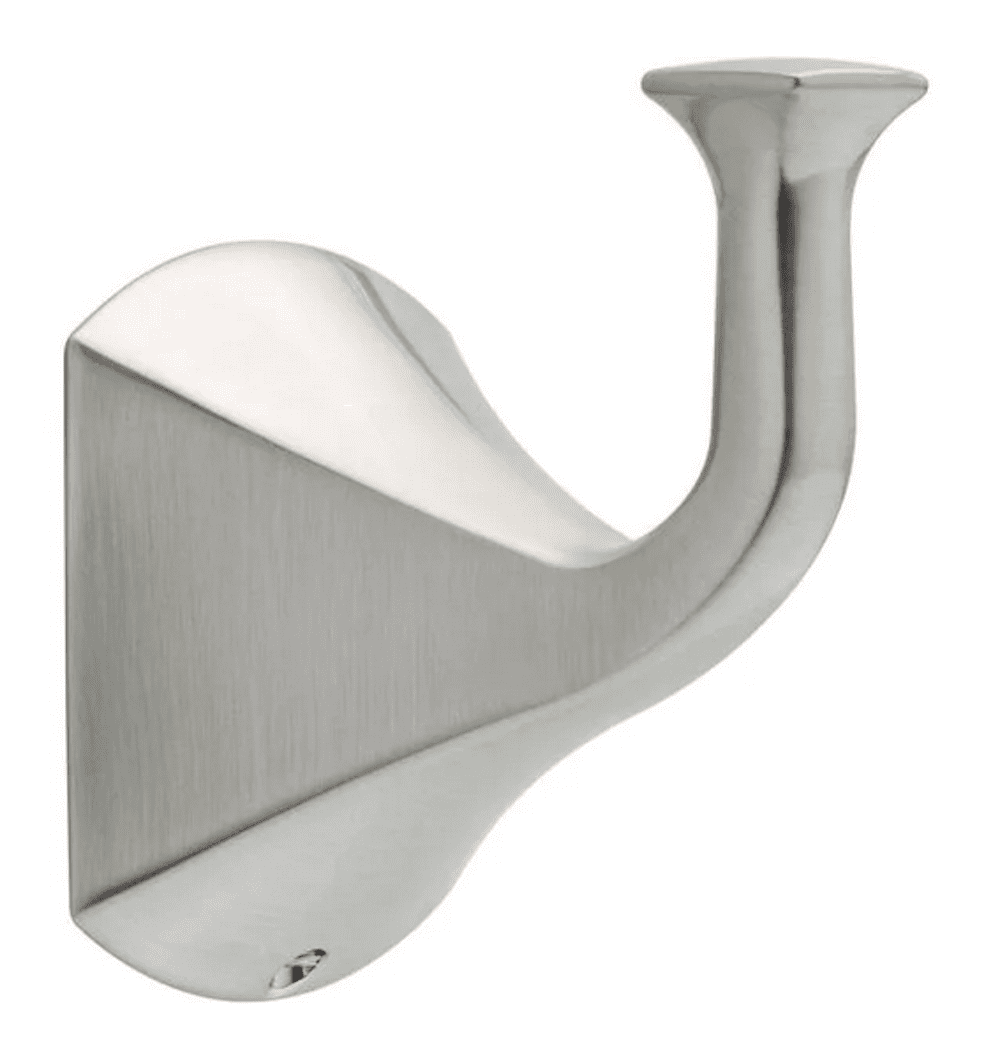 Delta Pierce Single Towel Hook Bath Hardware Accessory in Brushed ...