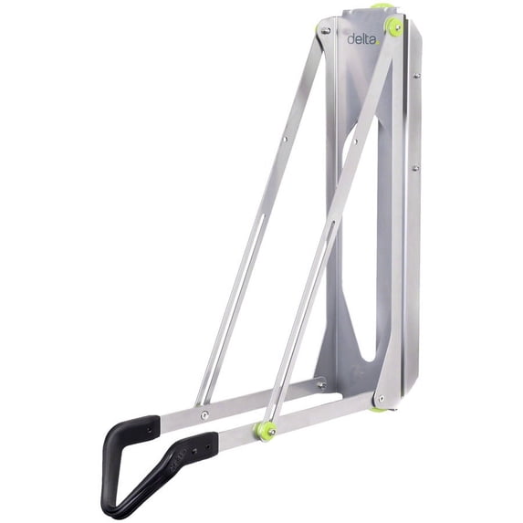 Delta Pivot Wall Mounted Bike Storage Rack - 1-Bike, Gray
