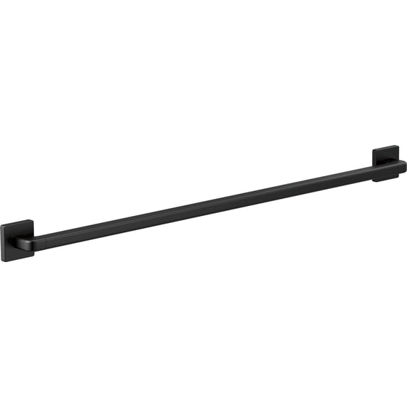 Delta Pivotal 42" Angular Modern Decorative ADA Grab Bar, Matte Black