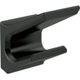 thumbnail image 1 of Delta Pivotal Double Robe Hook, Matte Black, 1 of 5