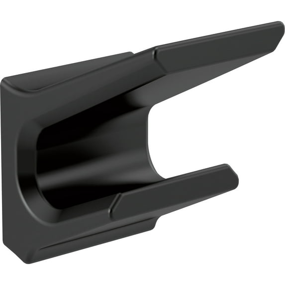 Delta Pivotal Double Robe Hook, Matte Black