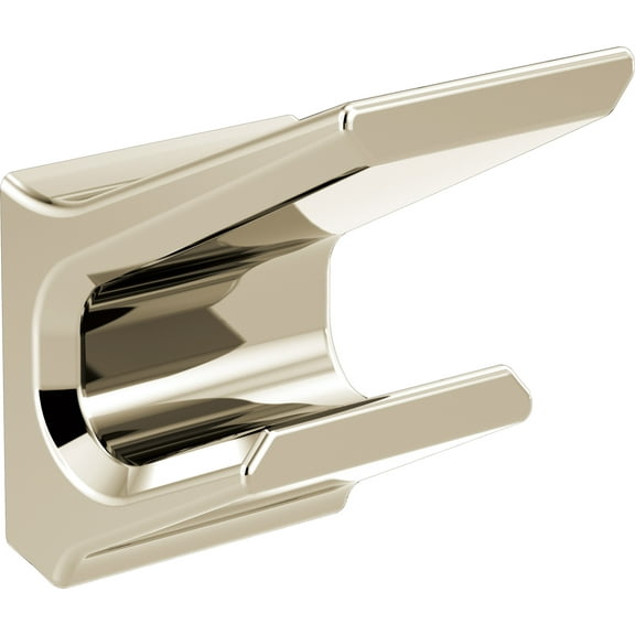 Delta Pivotal Double Robe Hook, Polished Nickel