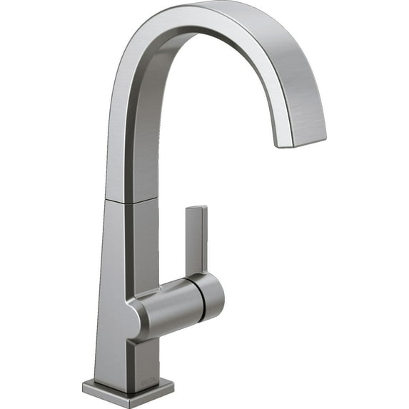 Delta Pivotal Single Handle Bar Prep Faucet, Arctic Stainless