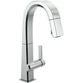 thumbnail image 1 of Delta Pivotal Single Handle Pull Down Bar/Prep Faucet, Chrome, 1 of 7