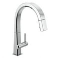 thumbnail image 1 of Delta Pivotal Single Handle Pull Down Kitchen Faucet, Chrome, 1 of 2