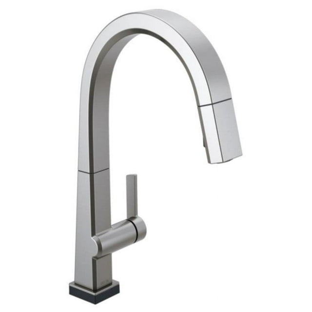 Delta Pivotal Single Handle Pull Down Kitchen Faucet with Touch2OÂ