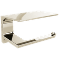 thumbnail image 1 of Delta Pivotal Tissue Holder with Shelf, Polished Nickel, 1 of 8