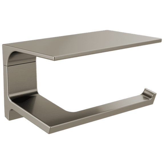 Delta Pivotal Tissue Holder with Shelf, Stainless