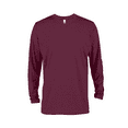 thumbnail image 1 of Delta Platinum Adult CVC Long Sleeve Crew Neck Tee, 1 of 1