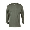thumbnail image 1 of Delta Platinum Adult Tri-Blend Long Sleeve Crew Neck Tee, 1 of 1