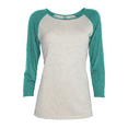 thumbnail image 1 of Delta Platinum Ladies 3/4 Sleeve Raglan Tee, 1 of 1