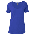 thumbnail image 1 of Delta Platinum Ladies CVC Short Sleeve Scoop Neck Tee, 1 of 1
