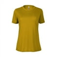 thumbnail image 1 of Delta Platinum Ladies Slub Short Sleeve Crew Neck Tee, 1 of 1